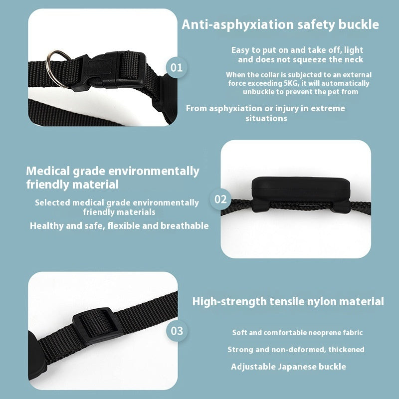 Keep Pets Safe – Anti-Lost Tracker Collar