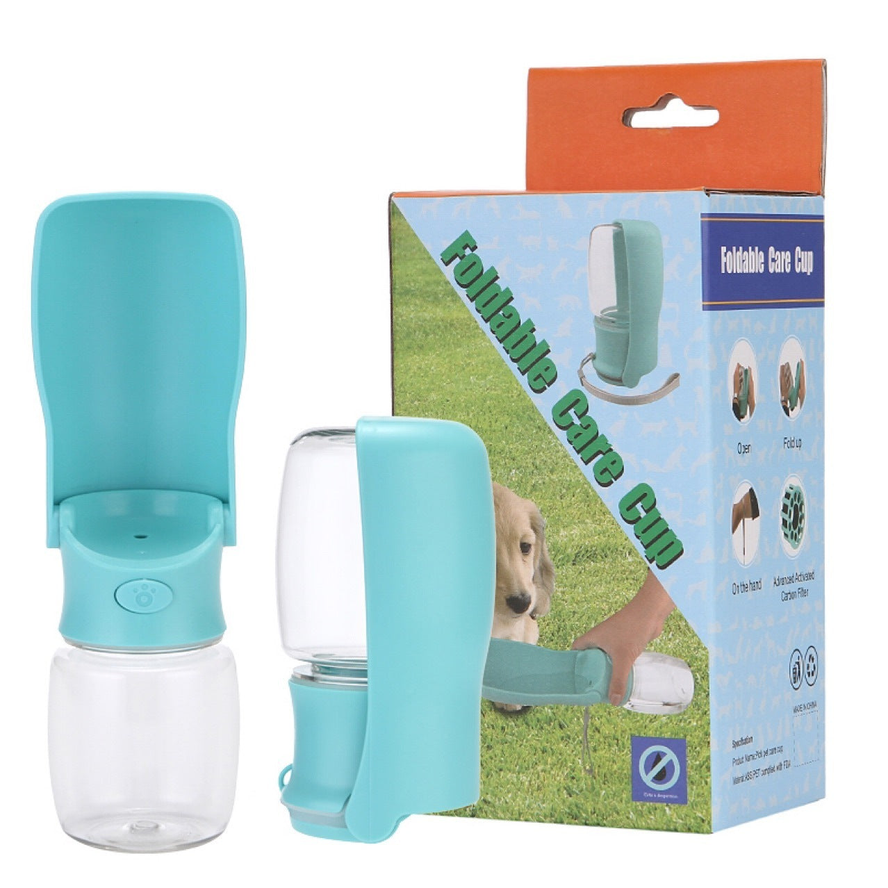 Thirsty Pup? Grab This Handy Foldable Water Bottle!